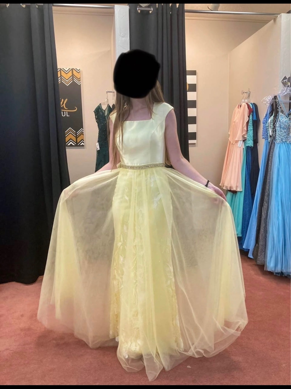 Modest Custom Formal Dress - Picture 2 of 2